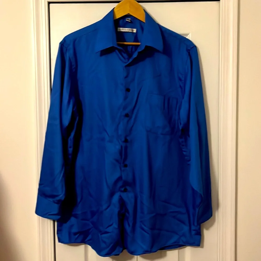 EUC Geoffrey Beene long sleeve button down - Picture 1 of 5